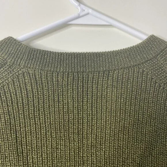 Women’s / Teen’s J. Crew Green Cardigan Sweater Size Small - Picture 7 of 7